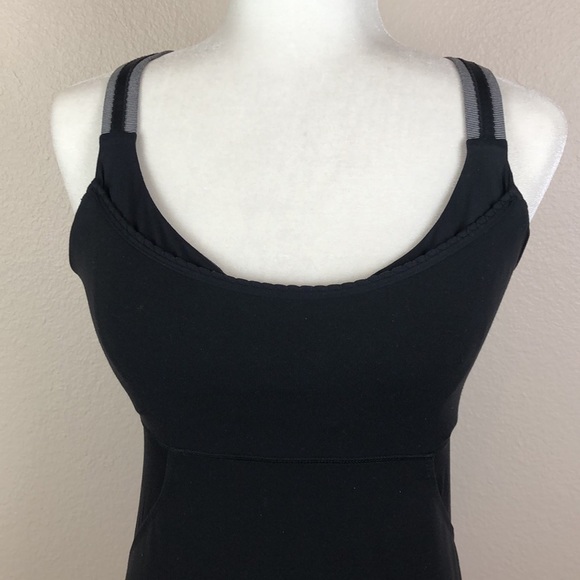 Lululemon Athletica Black Workout Tank Sz 6 - Picture 2 of 11